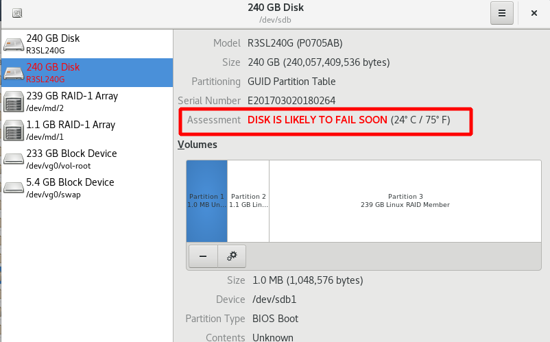 Почему attached scsi disk а не sata в linux